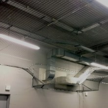 Сетка защитная на потолок